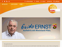 Tablet Screenshot of guido-ernst-mdl.de